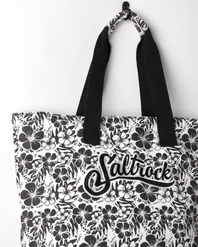 Saltrock Hibiscus Shopper Bag Black 