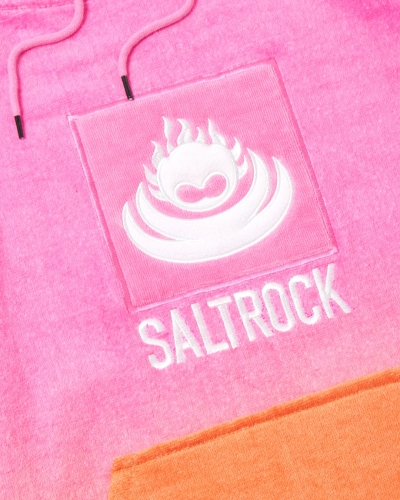 Пончо Saltrock Tropic Dip в розово/оранжево