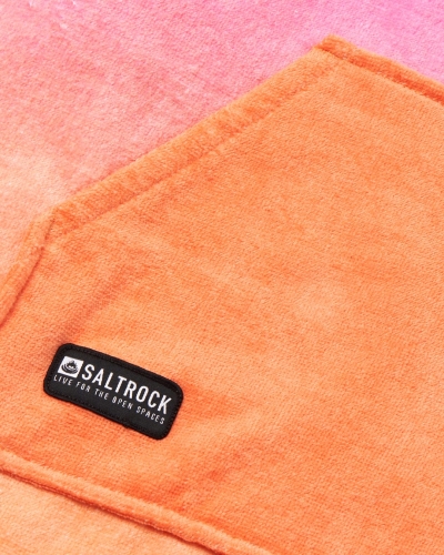 Saltrock Tropic Dip Changing Towel Pink/Orange
