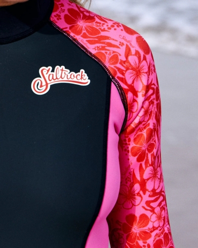 Saltrock Hibiscus Womens Full Wetsuit 3/2 Pink