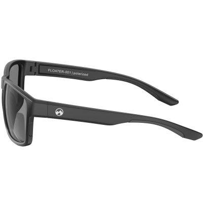 MowMow Floater - 001 Sunglasses Matte Black Frame | Black Lens