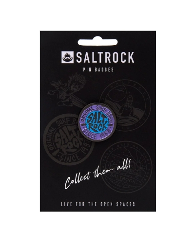 Saltrock SR Original Pin Badge Blue 