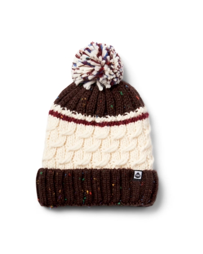 Saltrock Tiree Bobble Hat Brown