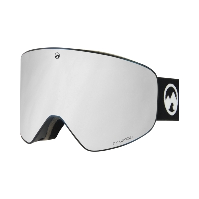 MowMow Stealth Goggle Photochromatic Black Frame Silver Lens