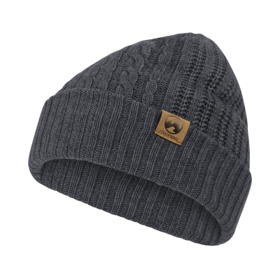 MowMow Thames Merino Beanie Dark Grey