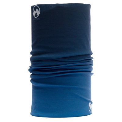 MowMow Cyber Bandana Neck Warmer Dark Blue/Light Blue