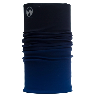 MowMow Electric Bandana Neck Warmer Black/Dark Blue