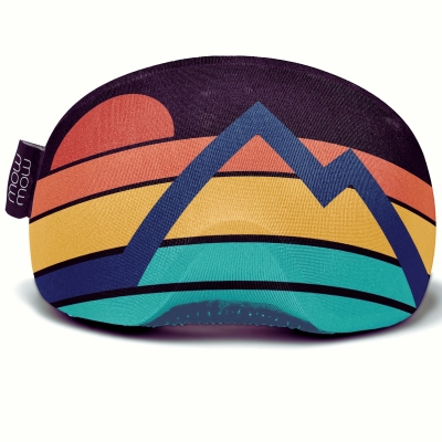 MowMow Retro Orange Goggle Cover