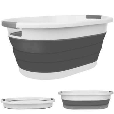 Bowl Foldable Laundry Basket