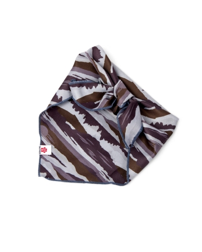 Зелена бандана за домашни любимци Saltrock Camo Stripe