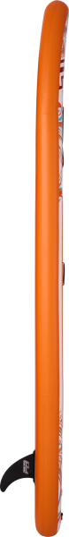 Pure Air All-Round iSUP Coast 10'10" with adjustable aluminum SUP/KAYAK 4T paddle and safety leash Minicombo (Orange)