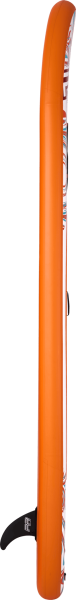 Pure Air All-Round iSUP Coast 12'0" with adjustable aluminum SUP/KAYAK 4T paddle and safety leash MiniCombo Orange