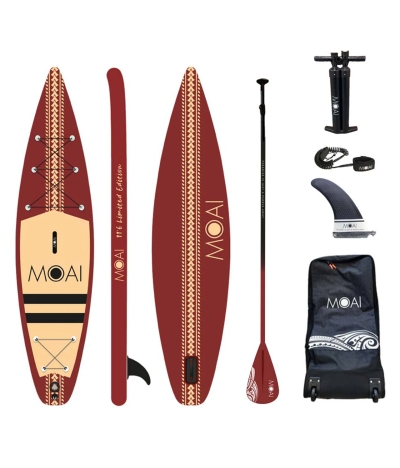 MOAI Limited Edition SUP 12'6 Red Package