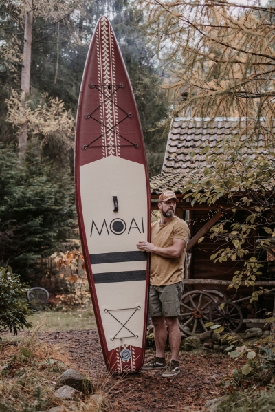 MOAI Limited Edition SUP 12'6 Red Package