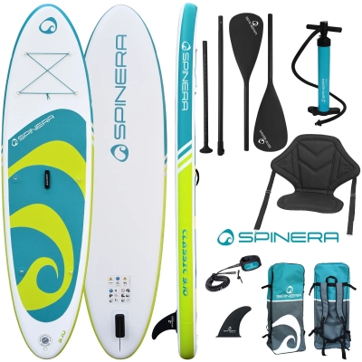 Spinera Classic 9'10" Inflatable SUP Pack 3