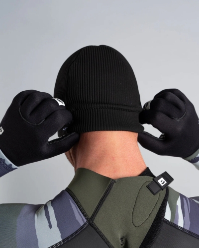 Saltrock Neoprene Technical Cold Water Beanie Black