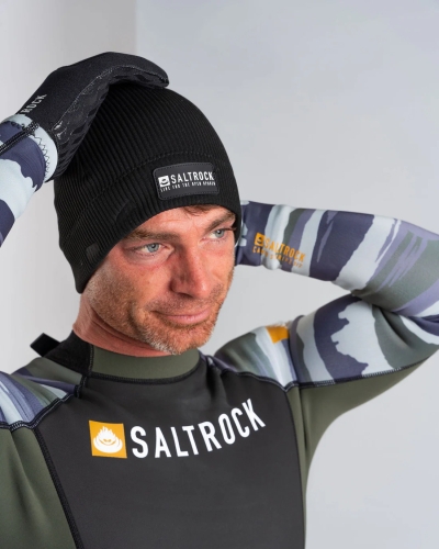 Saltrock Neoprene Technical Cold Water Beanie Black
