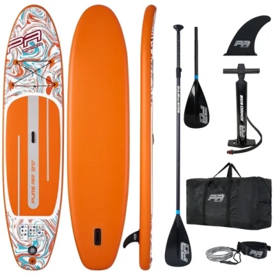 Стендъп падъл борд Aqua Marina Pure Air All-Round iSUP Coast 12'0" MiniCombo Orange