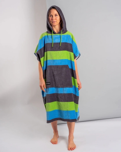 Пончо Saltrock Striped в синьо/зелено