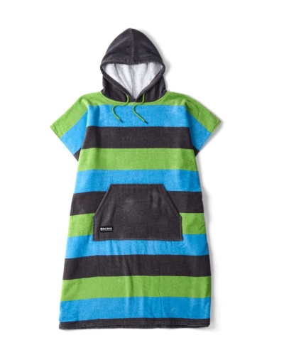 Пончо Saltrock Striped в синьо/зелено