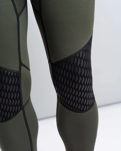 Saltrock Camo Stripe 3/2 Full Wetsuit Green