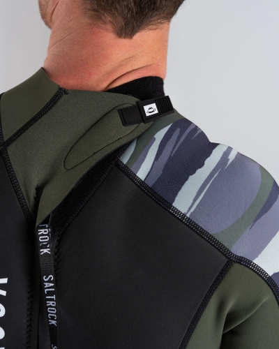 Saltrock Camo Stripe 3/2 Full Wetsuit Green