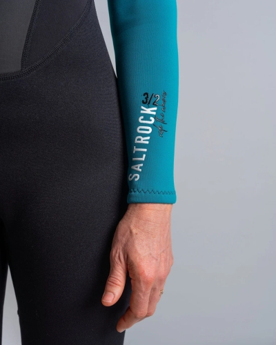 Saltrock Women's 3/2 Core Full Wetsuit Turquoise