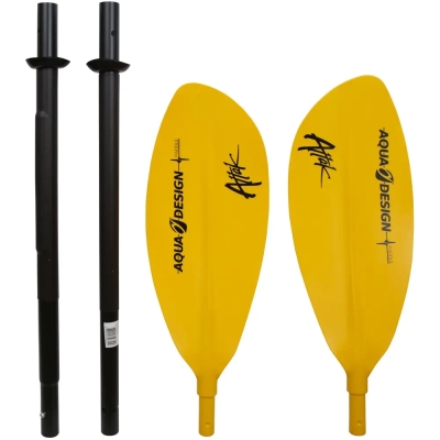 Гребло за каяк Aquadesign K1 Attak 4 в жълто