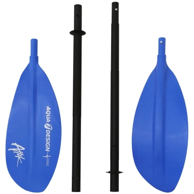 Aquadesign K1 Attak 4 Kajakpaddel Blau