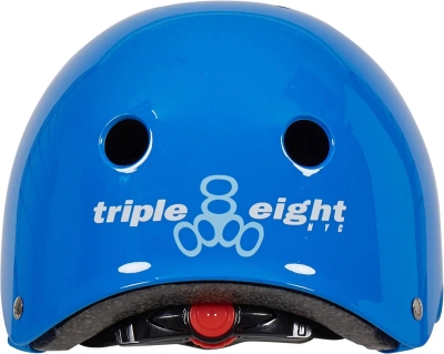 Детска каска за скейтборд и тротинетка Triple Eight Lil 8 в синьо 46-52
