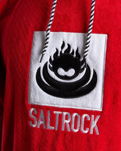 Пончо Saltrock Corp в червено