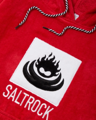 Пончо Saltrock Corp в червено
