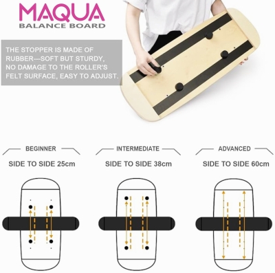 Maqua Stretching and Pilates Balance Board