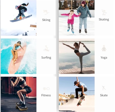 Maqua Stretching and Pilates Balance Board