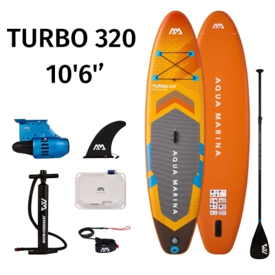 СУП Aqua Marina AMGo Turbo 10'6" 320 с електрически двигател