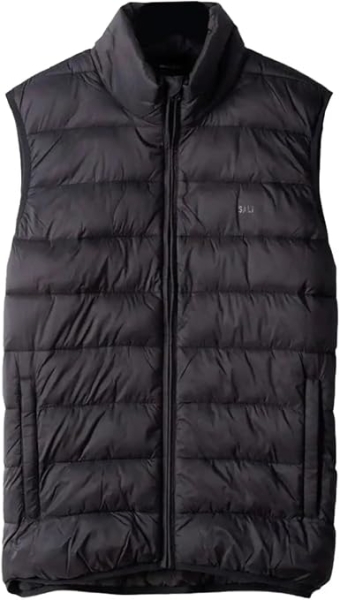 Ανδρικό αμάνικο μπουφάν Saltrock Resin με επένδυση σε σκούρο γκρι