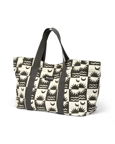 Saltrock Peachy Beach Bag Creme/Grün