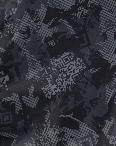 Водоустойчиво унисекс пончо яке роба Saltrock Digi Camo в черно/синьо