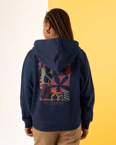 Суитшърт Saltrock Balance Wild в синьо