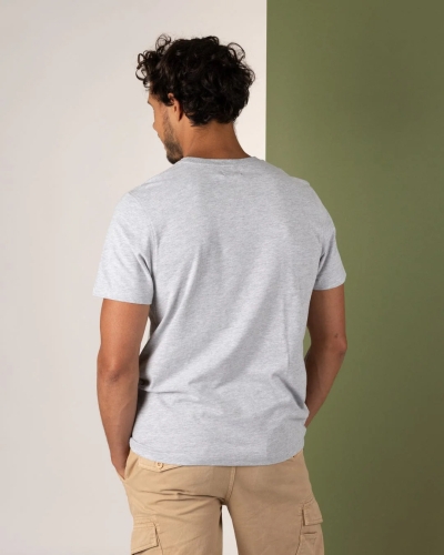 Saltrock Axle Herren T-Shirt mit kurzen Ärmeln Grau