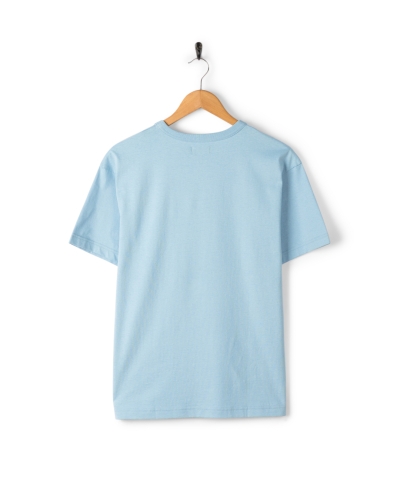 Saltrock Horizon Womens Oversized Short Sleeve T-Shirt Light Blue