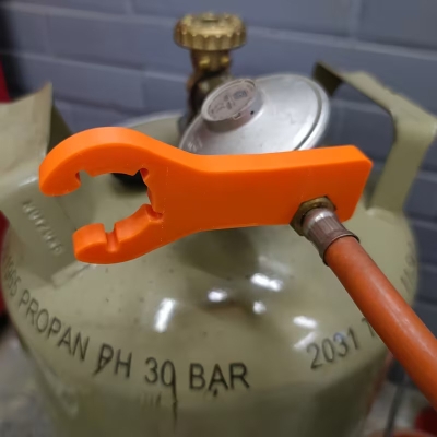 Schwerlast-PVC-Doppelend-Gaszylinderschlüssel Mini-Werkzeug