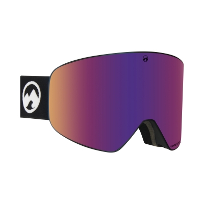 MowMow Stealth M/L Goggle Photochromatic Black Frame Deep Purple Lens