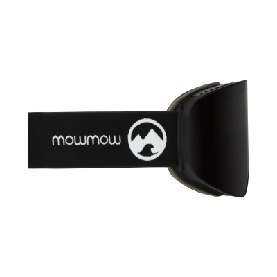 MowMow Stealth M/L Goggle Black Frame Black Photochromatic LuxaLens