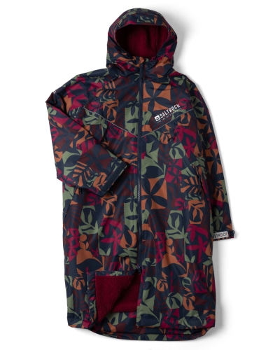 Водоустойчиво унисекс пончо яке роба Saltrock Balance Four Seasons в синьо/черно