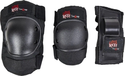 Τριάδα Επιγονατίδες Σκέιτ Triple Eight Little Tricky Junior Παιδικές 3 πακ (XS)