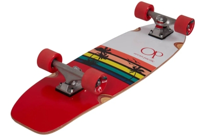 Cruiser Skateboard Ocean Pacific Sunset 30 alb