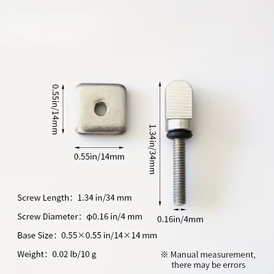 Universelle Surfbrett- und SUP Finnen 6er Set Edelstahl