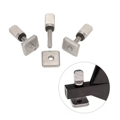 Universal Surf Board and SUP Fins 4pcs Set Stainless Steel