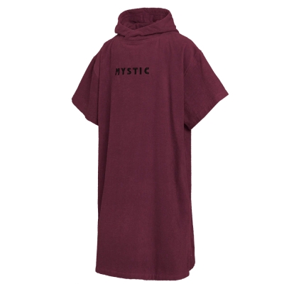 Mystic Poncho Brand Oxblood Red